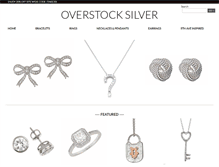 Tablet Screenshot of overstocksilver.com